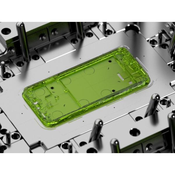 OEM / ODM: Вставка формовки и прозрачный трехпрочный корпус телефона (1 * 2) No.23689