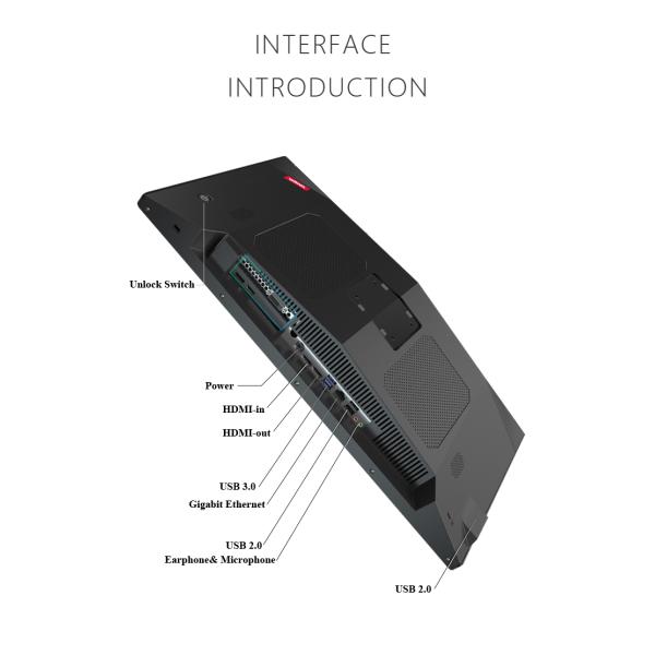 27 дюймовый настольный игровой ПК I3 I5 I7 I9 DDR4 32GB 512GB SSD HDD 3,5 дюйма 4TB Все в одном ПК