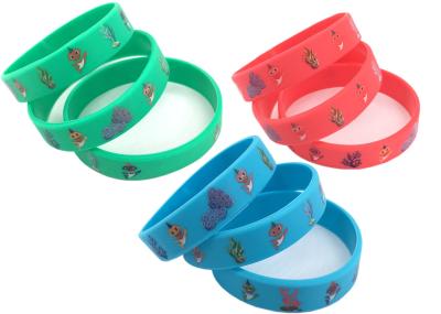 Custom shark sport Silicone Bracelet Rubber Wrist Strap constellation bracelet