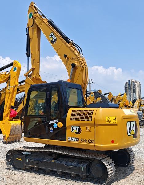 High Output Power Used Caterpillar 312D2GC Excavator With Original Hydraulic Valve And High Combustion Efficiency