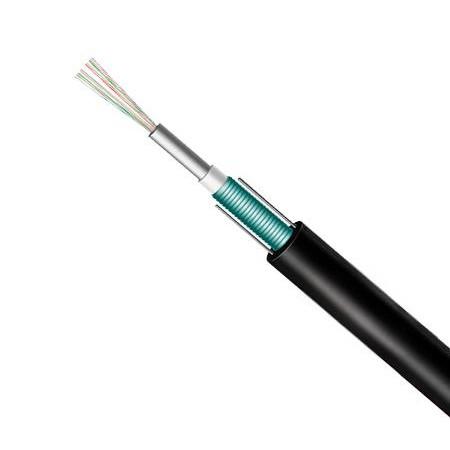 GYXTW Central Loose Tube Outdoor Fiber Optical Cable Single Mode 12 Core