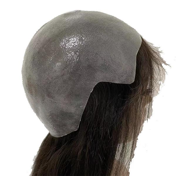 Brazilian Hair Full Cuticle PU Full Thin Skin Natural Real Human Hair Wigs for Women
