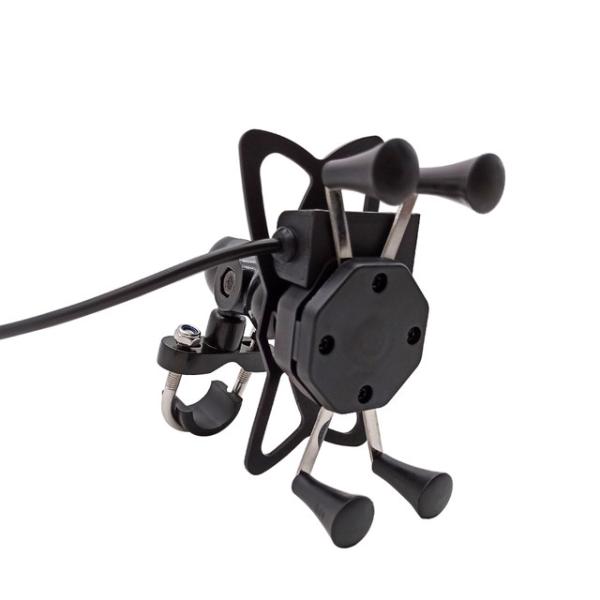 X Claw 12V-24V Motorcycle Phone Holder With Charger ODM Service