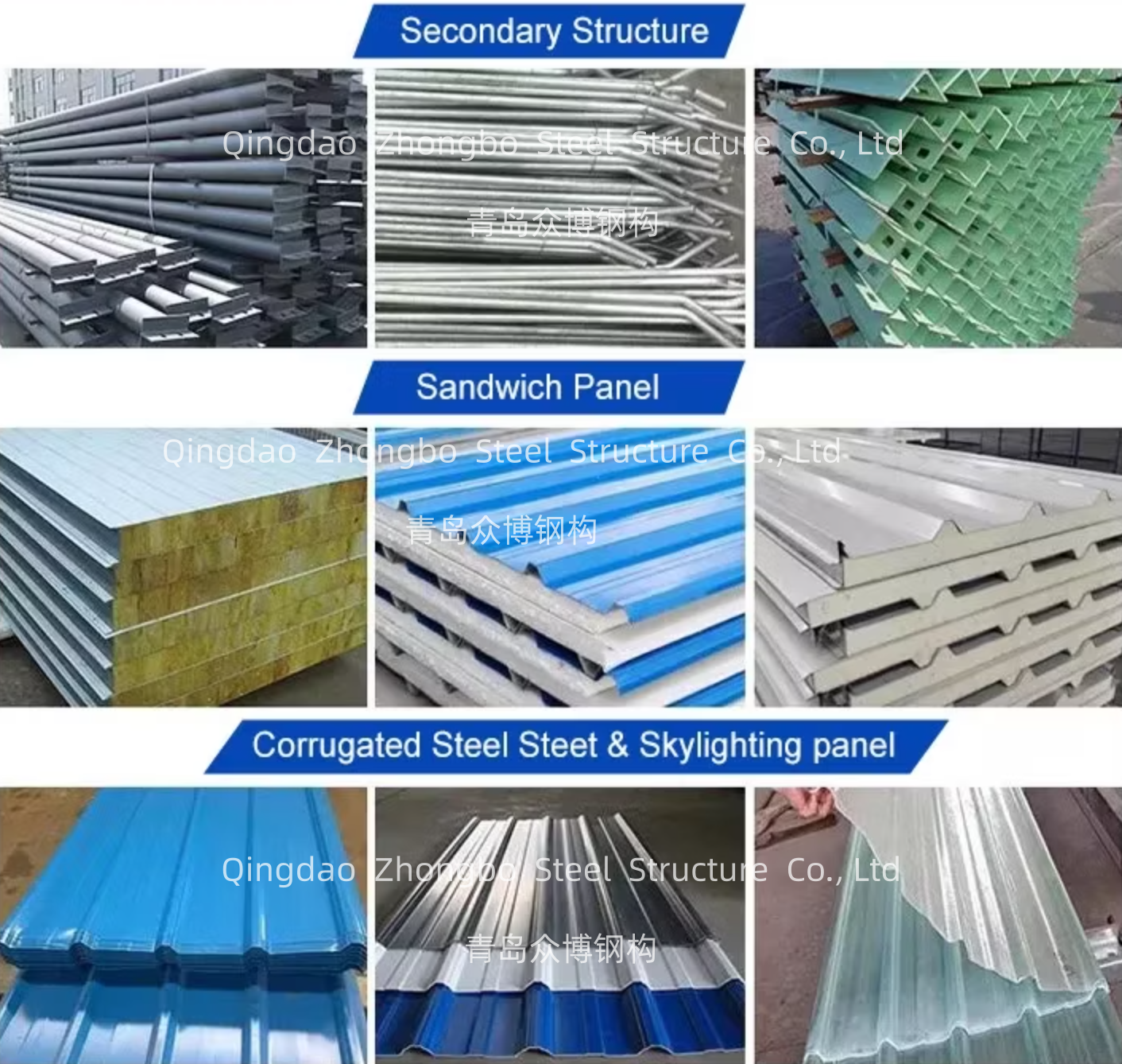 Customizable Size Q235B Q345B Bolt Connection Prefabricated Steel Structure Building