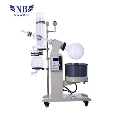 5L Essential Oil Distillation Vacuum Chiller Rotary Evaporator ISO Certification