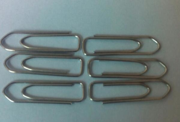 Hot Factory Sales100pcs/Box Boat Shaped Nickel Metal Paper Clips