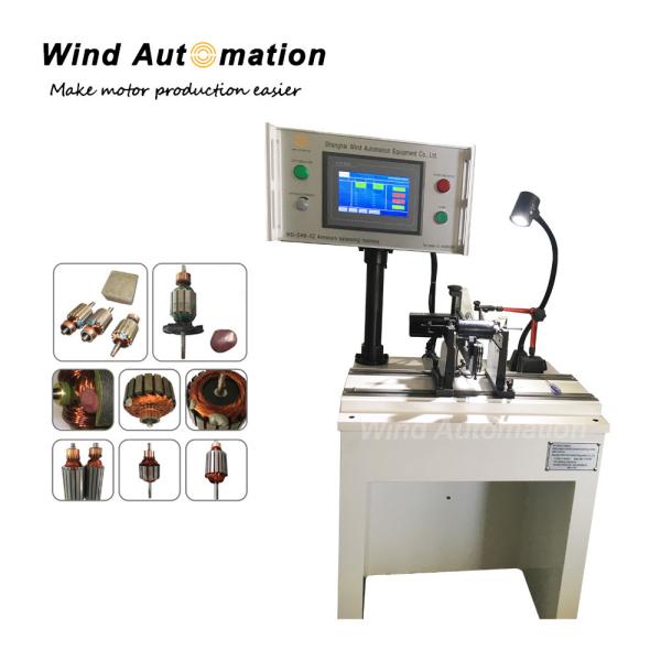 Advanced WIND-DAB-5Z Dynamic Weight Adding Armature Balancing Machine for Middle Size