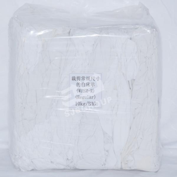 High Quality 100% Cotton Industrial Use White sheeting rags White Cotton Sheeting Cleaning rags