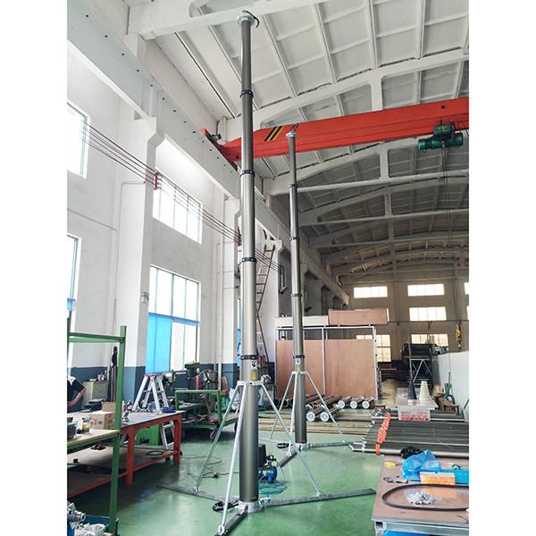 9m Heavy Duty High Pneumatic Telescopic Masts-Lighting Telescopic Mast-PHT-70105090