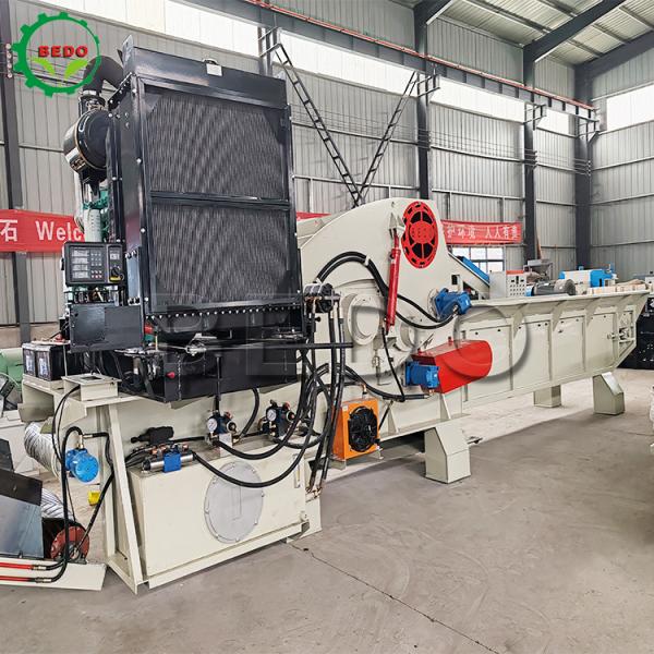 2pcs Disc Wood Chipper Machine for Wood Chipping As Customer's Request