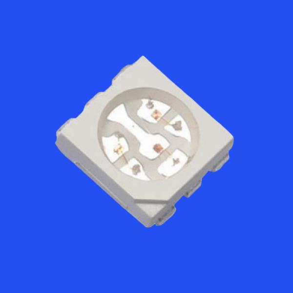 3 In 1 5050 SMD Phototherapy LED Deep Red 660nm & IR 850nm 120deg Flat Clear Lens