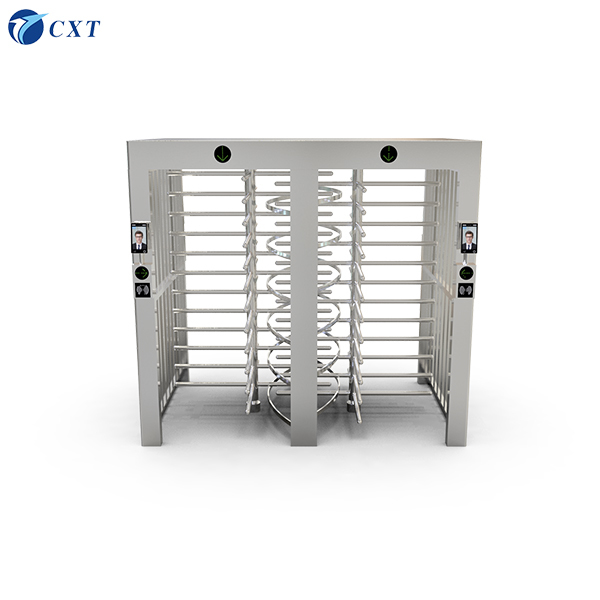 4045×1500×2300mm Full Height Turnstile with 3 Million Times Life Cycle and Semi-Auto Mode for Secure Access Control