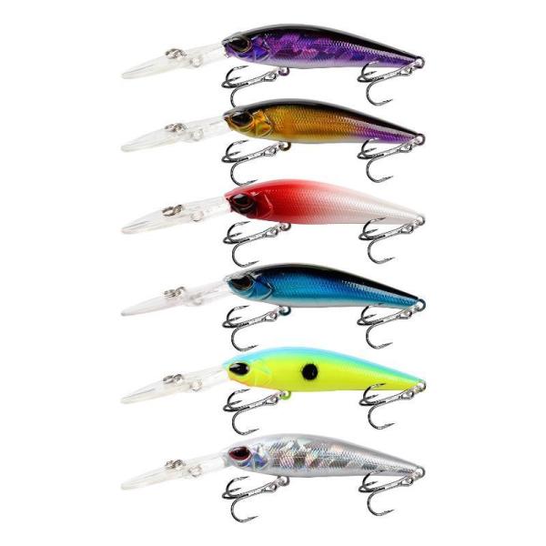 Long Casting 90mm Sinking Minnow Lure for and Hard Floating Fishing