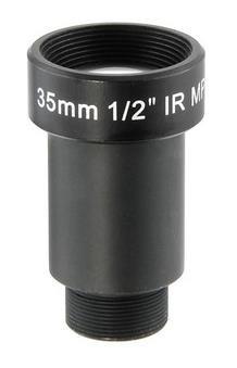 1/2 inch f2.5 5 Megapixel 35mm M12 cctv board lens