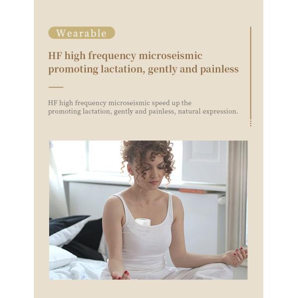 Wearable Breast Feeding Device Breastfeeding Women Breast Pump Pumped Breast Milk Storage