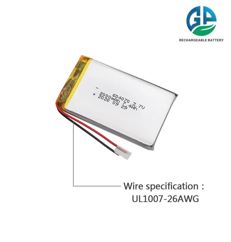 Аккумулятор с высоким уровнем разряда 30C Max60C перезаряжаемый 604070 2000mAh 3.7V Ли-полимерная батарея для заказа машины