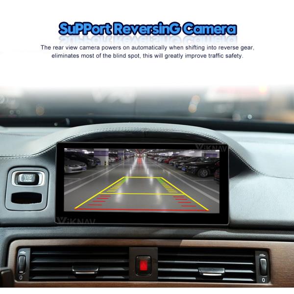 Авторадио Viknav Для Volvo S80 (2012-2015) 8,8 дюйма HD сенсорный экран Беспроводной Carplay Видеоплеер Автомобиль GPS навигация
