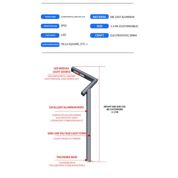 Repair LED Outdoor Landscape Lights Waterproof 3 Meter 30 Watt