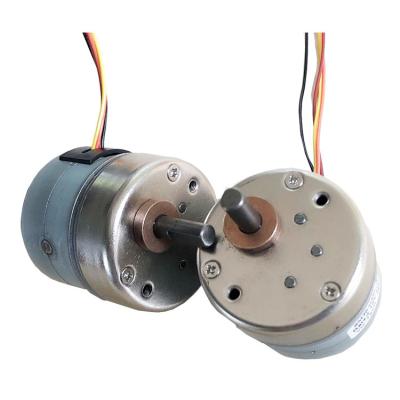 High Efficiency 12v Dc Metal Geared Stepper Motor 7.5 Step Angle PM ROHS Certification