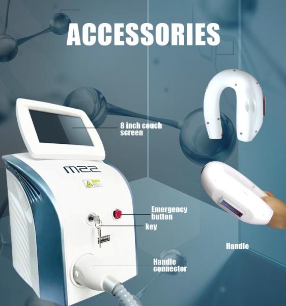 480nm 530nm SHR Diode Laser Hair Removal IPL Ice Cold Beauty Equipment