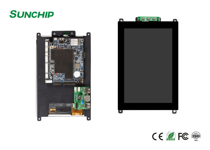Signage 8 цифров андроида дюйма RK3288 врезал LAN 4G BT HD GPIO UART доски системы WIFI