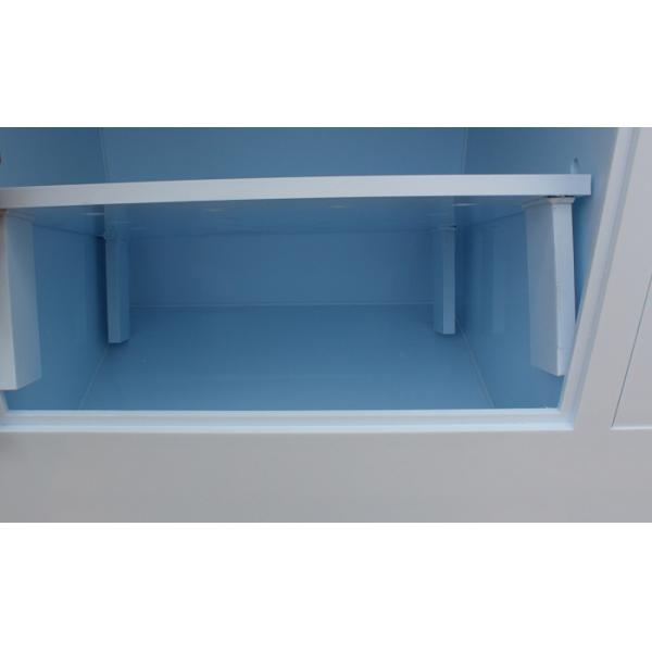 Lab Solvent Plastic Double Door Small Corrosive Cabinet White Polypropylene Acid