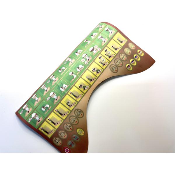 メイト ポリエステル タクチル カスタム グラフィック オーバーレイ 医療用