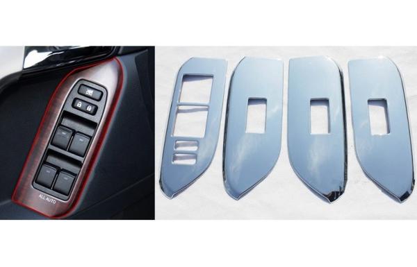 Couverture de commutateur de fenêtre intérieure automobile pour Toyota 2014 Prado FJ150