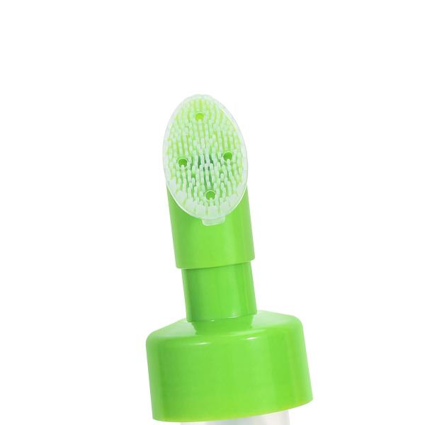 Wholesale 42mm/43mm Foam Pump With Silicone Brush Head Dispenser For Cosmetic