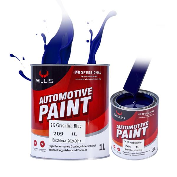 Tinta de carro azul metálico duro, correspondência de cores precisa Veículo Touch Up Paint Auto Refinish Paint