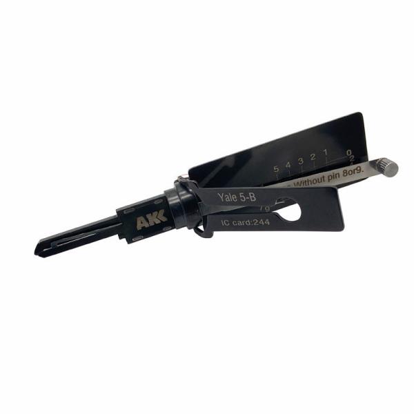 outils de serrurerie clé de maison Yale-5-B 6-Pin 2-IN-1 Choisissez pour les serrures de porte Yale AKK Tools