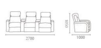 Factory home office hotel sleeping  living room hot selling Multi-funhigh quality chair Recliner theater sofa