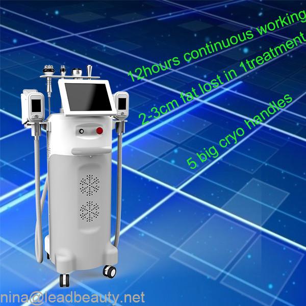 Cryolipolysis freezing fat device with 2 Big Japan imported copper radiator