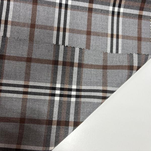 Yarn Dyed TTR Stretch Fabric with Checks