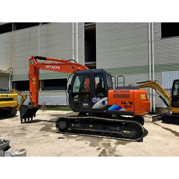 Une bonne excavatrice Zaxis 120 est à vendre à bas prix.