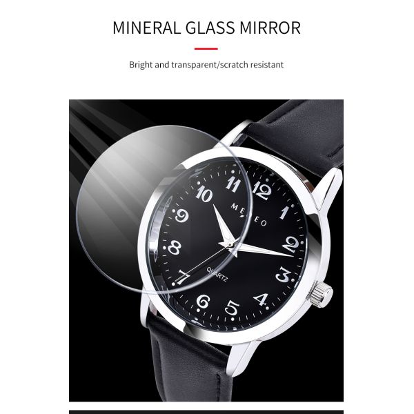 Vintage Men's Quartz Watch·3ATM Water Resistance|Luminous Dial-OEM/ODM
