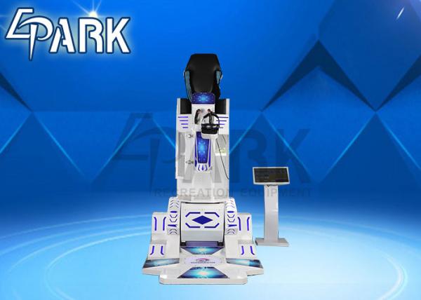Single Rocket 9d vr coin amusement game machine virtual reality simulator