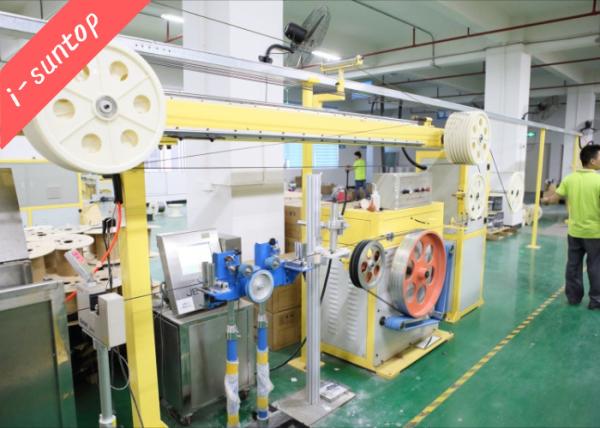 300mpm Cable Extrusion Machine , Polypropylene Filler Rope Wire Extruder Machine