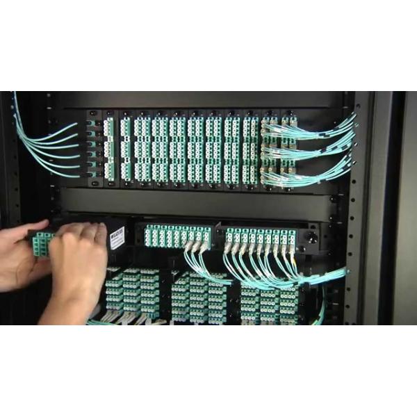12 модуль Optia волокна одиночного режима кассеты b гибкого провода LC MTP MPO