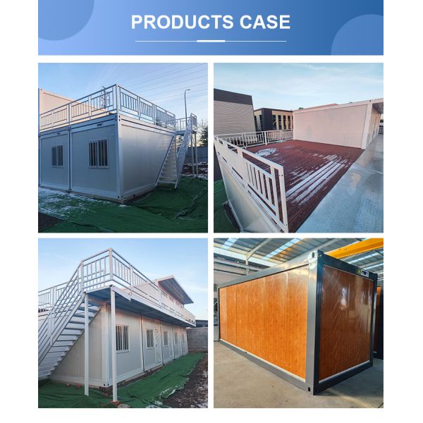 Z Type Folding Container Modular House 20ft Quick Install Temporary Workers Shelter
