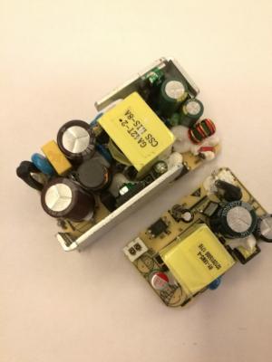 12 Volt 15 Watt Open Frame Switch Mode Power Supply For IEC 60065 / IEC60095