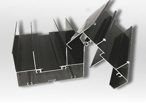 Anodized Aluminium Window Profiles , Aluminium Sections For Doors And Windows