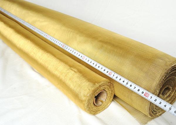 30m Copper Woven Wire Mesh SGS Woven Brass Mesh 150 Knitted