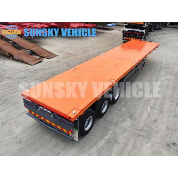 FLAT DECK TRAILER Flatbed Carrier semi Trailer 40Ft Flatbed Semi Trailer