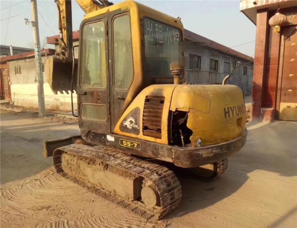 original korea hyundai excavator/secondhand original hyundai 55-7 used crawer Excavator