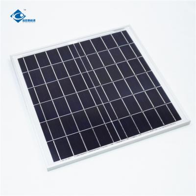 ZW-18W-6V Hot Sale Lightweight Portable Solar Panel 6V Customized Mini Glass Solar Panel Charger 18W
