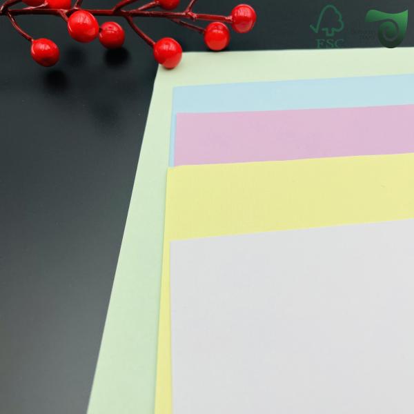 50g 55g A4 Sized CB CFB CF Carbonless Copy Paper For Printing Invoices Receipts
