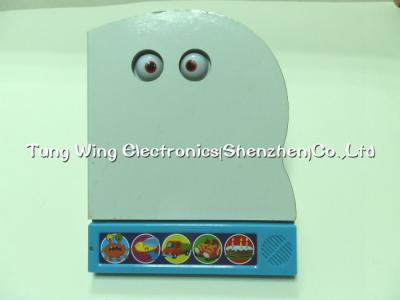 Funny Monster 5 Sound Module With 2 LED  for baby music book