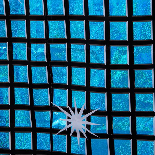 Блестящая водонепроницаемая скатерть для дискотеки для внутри- и наружных вечеринок