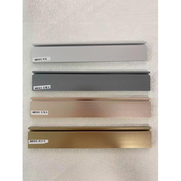 Brushed Surface LED Baseboard Wall Skirting Board for Modern Design Style Floor Trim